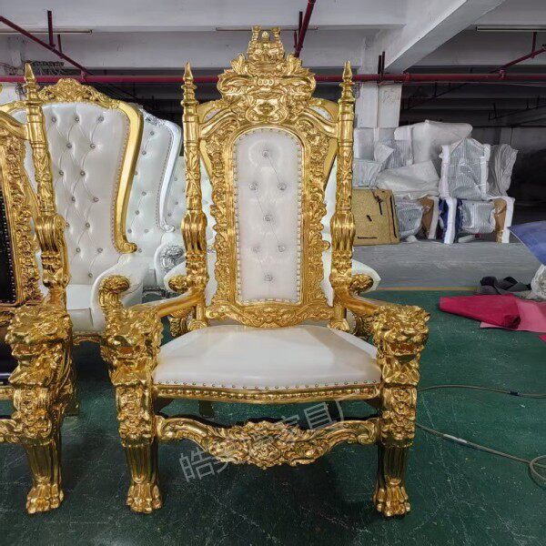Office Furniture Images - เก้าอี้โซฟาสไตล์ยุโรป เก้าอี้ตกแต่งล็อบบี้โรงแรมระดับไฮเอนด์ โพสต์โมเดิร์น รูปทรงหัวเสือ