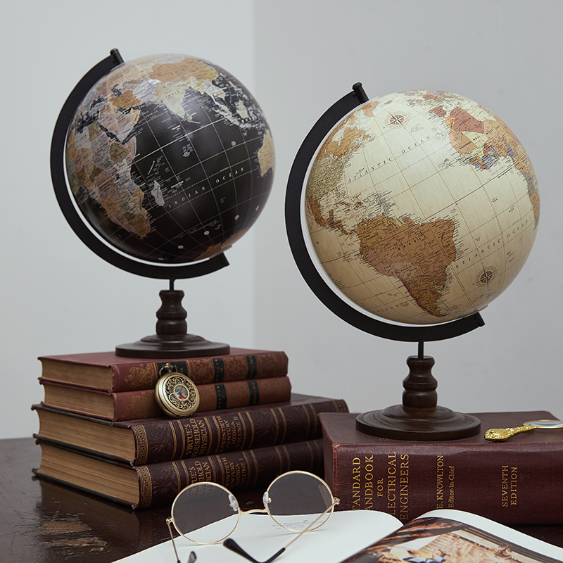 Office Furniture Warehouse - World Globo แผนที่ Vintage ยุโรป Globe