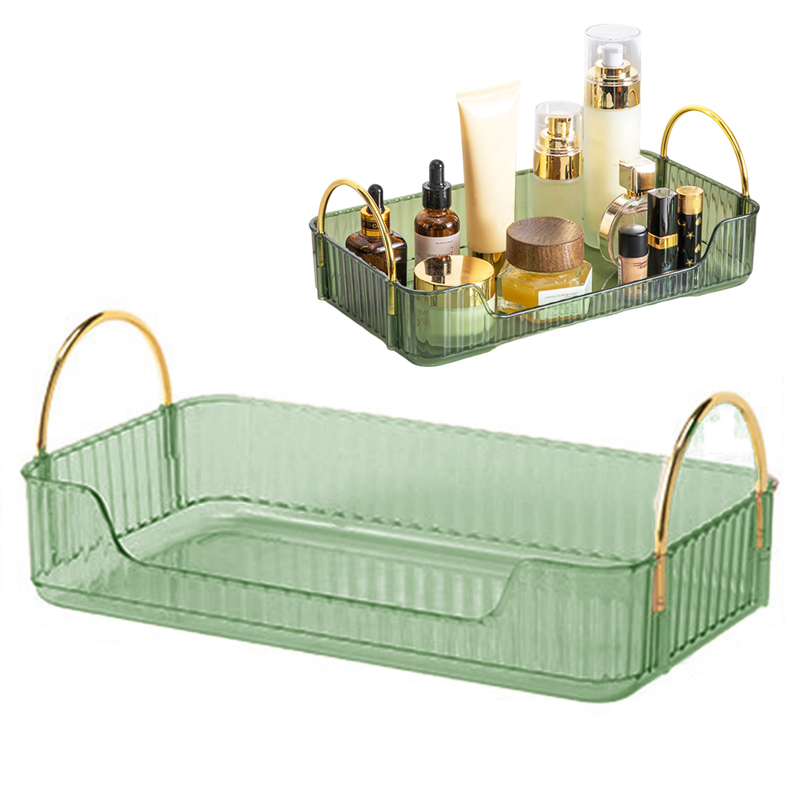 ชั้นวางของในห้องน้ำ อะคริลิคหร - Drawer Organizer Tray บทวิจารณ์และราคา