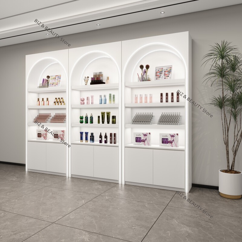 ตู้โชว์ร้านเสริมสวยหรูหราแบบสั - Office Furniture Images บทวิจารณ์และราคา