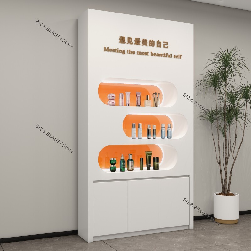 ตู้โชว์ร้านเสริมสวยหรูหราแบบสั - Office Furniture Images บทวิจารณ์และราคา