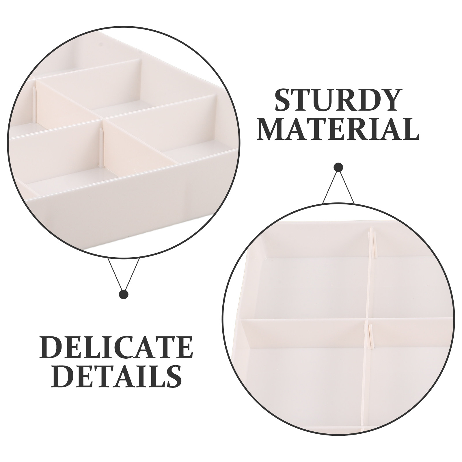 ถาดจัดระเบียบลิ้นชักเครื่องสำอ - Drawer Organizer Tray บทวิจารณ์และราคา