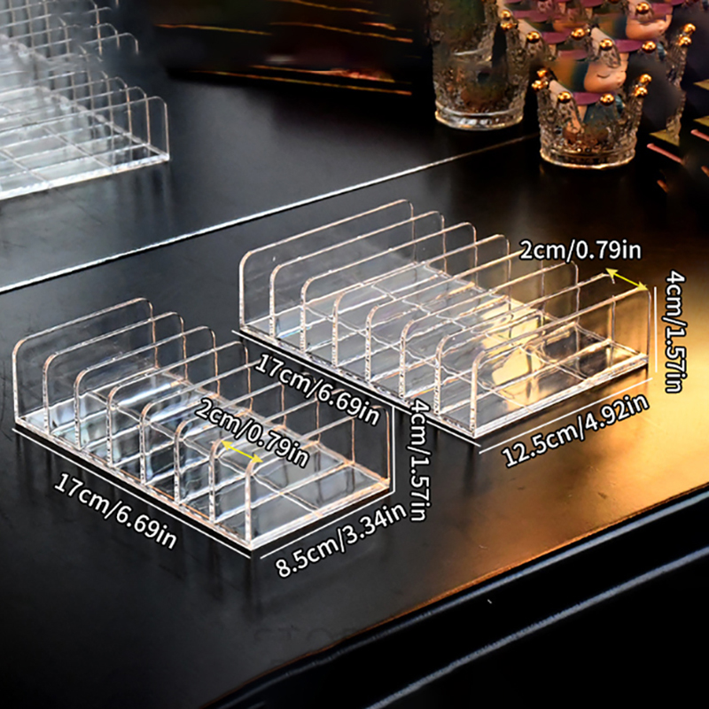 กล่องอะคริลิคใส่พาเลทอายแชโดว์ - Drawer Organizer Tray บทวิจารณ์และราคา