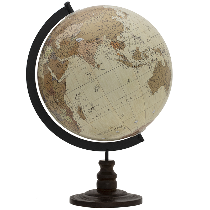 World Globo แผนที่ Vintage ยุโ - Office Furniture Warehouse บทวิจารณ์และราคา
