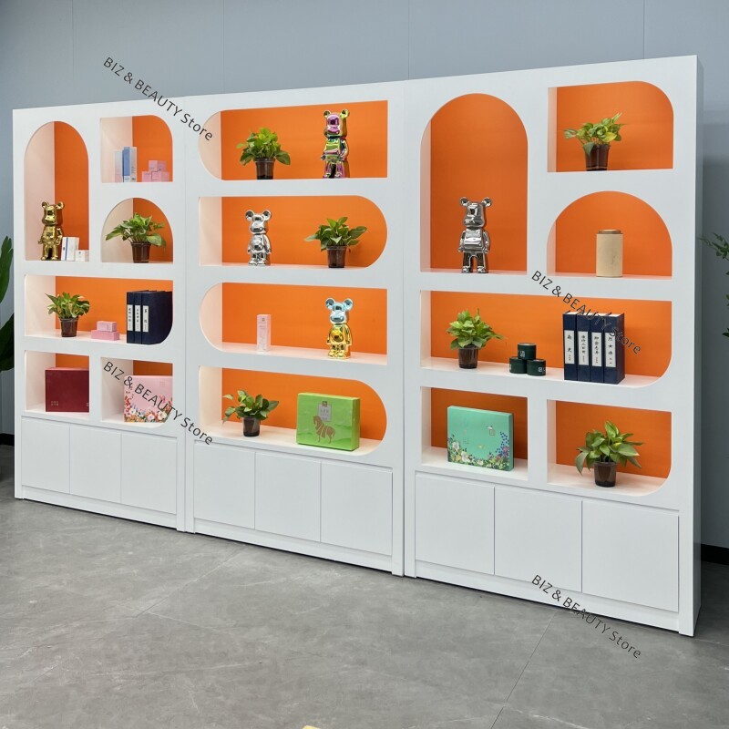 ตู้โชว์เครื่องสำอางเคลือบเงาแบ - Office Furniture Images บทวิจารณ์และราคา