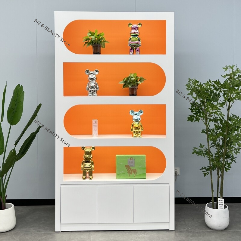 ตู้โชว์เครื่องสำอางเคลือบเงาแบ - Office Furniture Images บทวิจารณ์และราคา